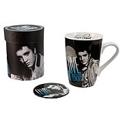 Elvis Presley Love Me Tender Mug and Coaster Set
